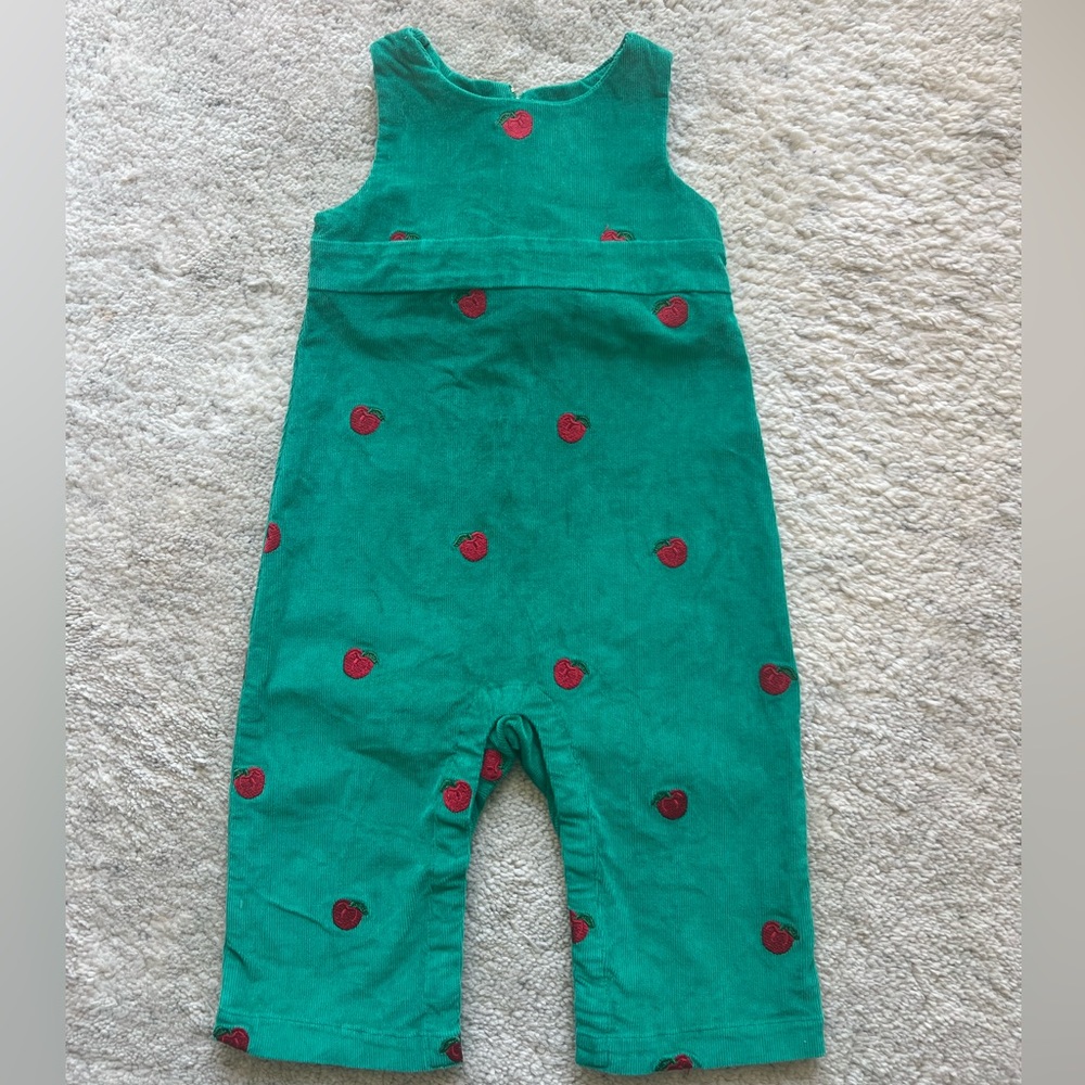 Classic prep corduroy jumpsuit for girl